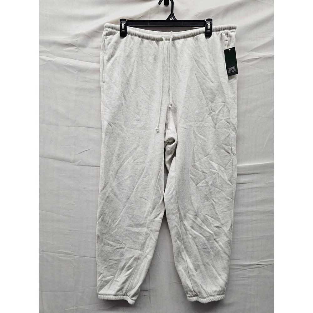 Wild Fable Womens Relaxed Fit Joggers Gray Cotton Blend Casual Size XXL